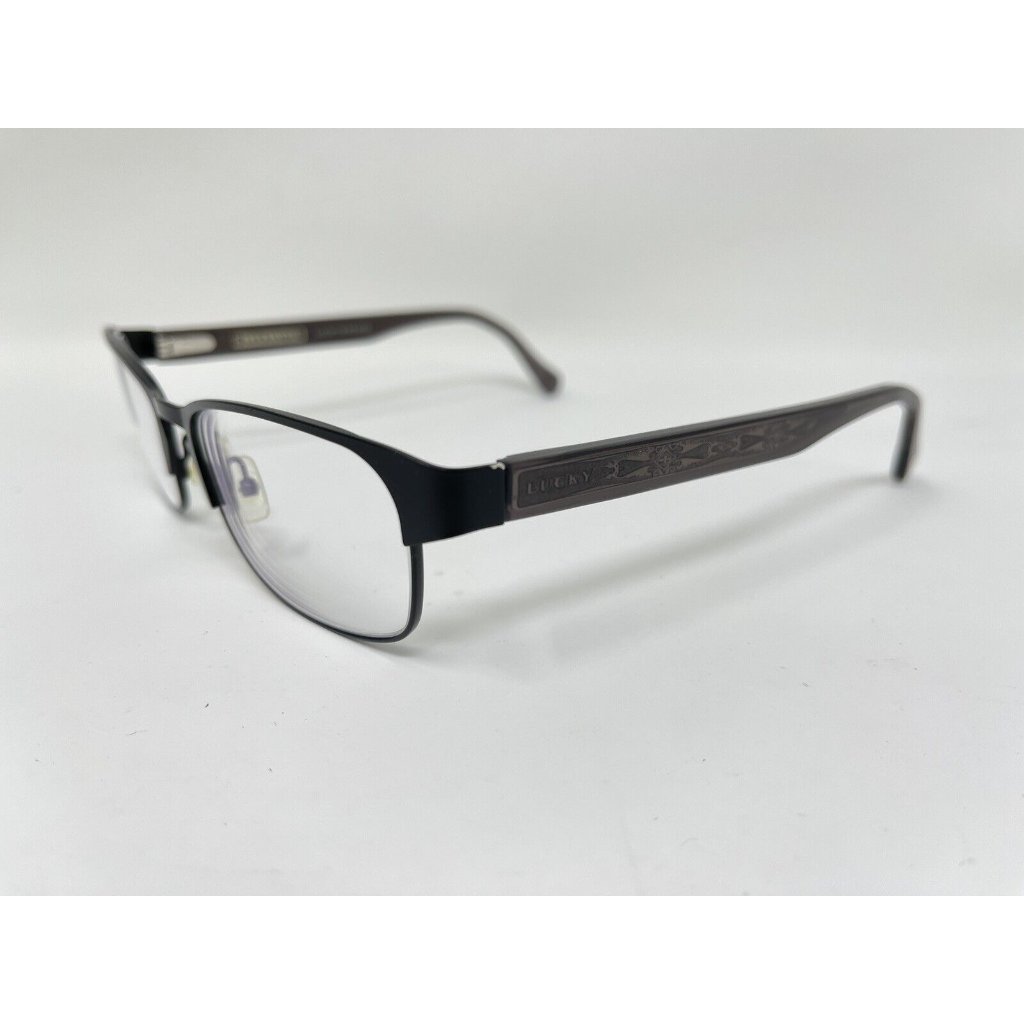 Lucky Brand Eyeglasses Opportunist Black Frames 52  19 140 Flex Hinges
